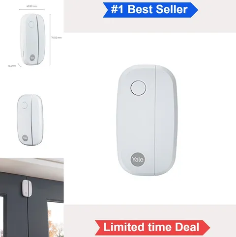 Door Window Sensor Smart Home Alarm 200m Wireless Range App Control