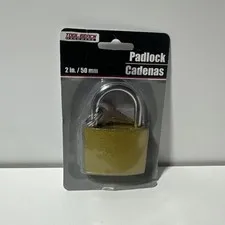 PADLOCK 2"/50mm WITH TWO KEYS