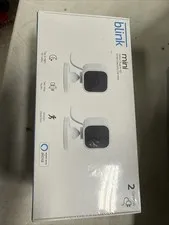 Blink - Mini Indoor 1080p Wi-Fi Security Camera (2-Pack) - White NEW SEALED