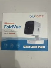 blurams FoldVue 2K Wi‑Fi Indoor Cam 2-Pack Human Detect Night Vision A12S White