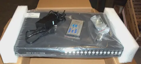 REAL TIME COLOR 16 SPLIT SYSTEM VM-16RT 12V-3000MA NTSC VM00020210522014 (888)