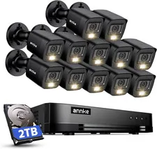 16 Channel Security Camera System HD-TVI 1080P Lite Video DVR and 12Pcs 2MP Outd