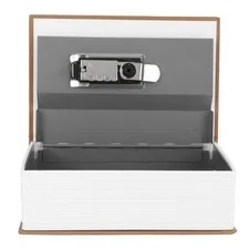 Book Safe Storage Box Dictionary Money Coines Box With Security Combination Lock