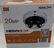 DW DWC-PVX20WATX 20MP MEGAPIX IVA MULTI-SENSOR VANDAL DOME IP CAMERA
