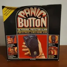 Vintage NOS 1980 Clairol PANIC BUTTON Personal Protection Alarm Home Model PA-1