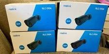 (4) Reolink RLC-510A 5MP PoE IP Security Camera Outdoor Waterproof *New*