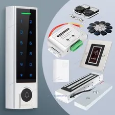 HOMSECUR IP66 APP WIFI Access Control Set Waterproof 180KG Mag Lock