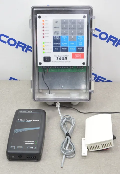 Sensaphone 1400 Remote Monitoring System w/ 4-20mA Power Supply