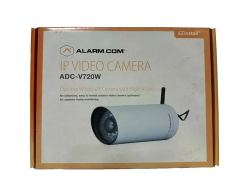 NEW Alarm.com ADC-V720W IP Video Camera Outdoor Wireless Night Vision