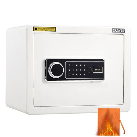 1.2 Cu Ft Safe Box Fireproof Waterproof, Home Safe for Money, Jewelry, Valuables