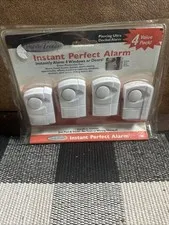 Handy Trends Instant Alarm 4 Pack Doors Windows Child Safety Fast Install Loud 