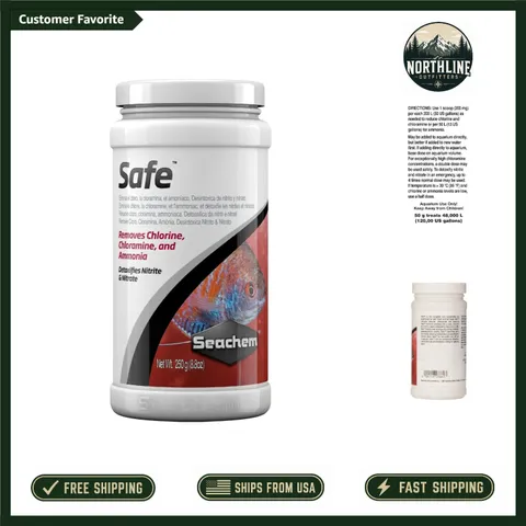 Safe Dry Powder for Aquariums - Detoxifies Ammonia & Nitrate Effortlessly