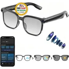 Lentes con Camara Espia Escondida Oculta Espejuelos Espias Grabador Escondida