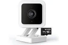 Wyze Cam v3 with Color Night Vision, Wired 1080p HD Indoor/Outdoor Video...