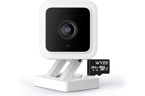 Wyze Cam v3 with Color Night Vision, Wired 1080p HD Indoor/Outdoor Video...