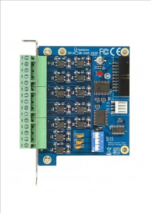 New- Geovision GV-IO I/O 12 In Points Zones Inputs Card