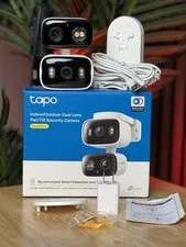 ‎TP-Link Tapo C246D HybridCam Duo Security Camera White Dual Lens Indoor/Outdoor