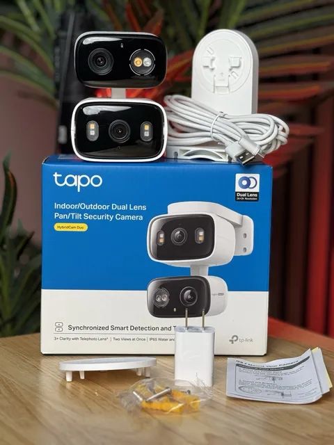 ‎TP-Link Tapo C246D HybridCam Duo Security Camera White Dual Lens Indoor/Outdoor