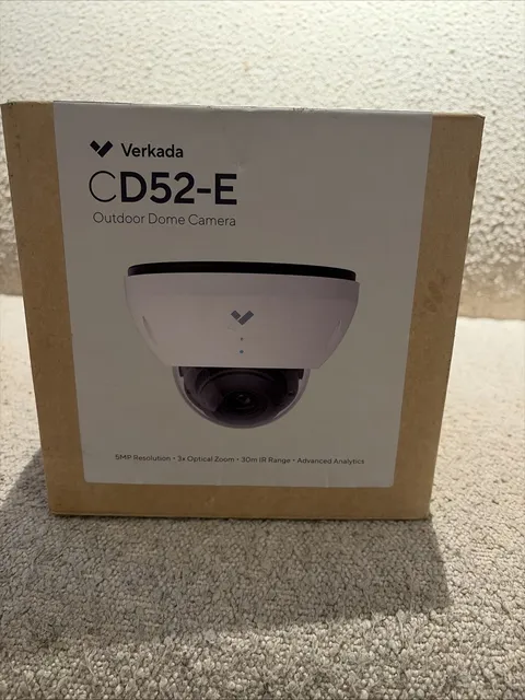 Verkada CD52-E Outdoor Dome Camera 3MP Fixed Lens Model CD52-e