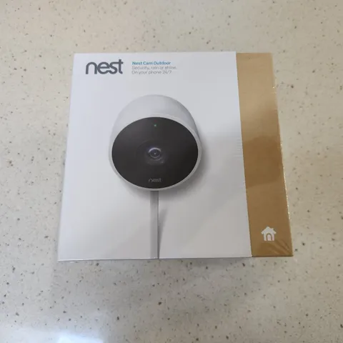 New Google Nest Cam Outdoor 1st Gen A0033 (NC2100ES) uses Nest app - SEALED