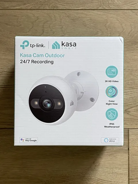 2: Kasa 4MP 2K Security Camera Outdoor Wired IP65 Starlight Sensor & 98 Ft Night