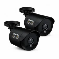 Night Owl Security, 2 Pk-720p HD Wired Add-on Bullet Cameras Black CM-HDA7B-BU