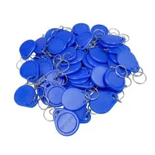50pcs RFID Key Fob ID Card Key Tags 125KHz RFID EM-ID Card Keyfob for Door Ac...