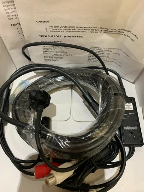 Crime Stopper SV-007 Pinhole CCTV Camera
