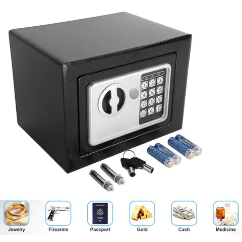 Digital Electronic Safe Box Keypad Lock Security Home Office Cash Jewelry Gun US
