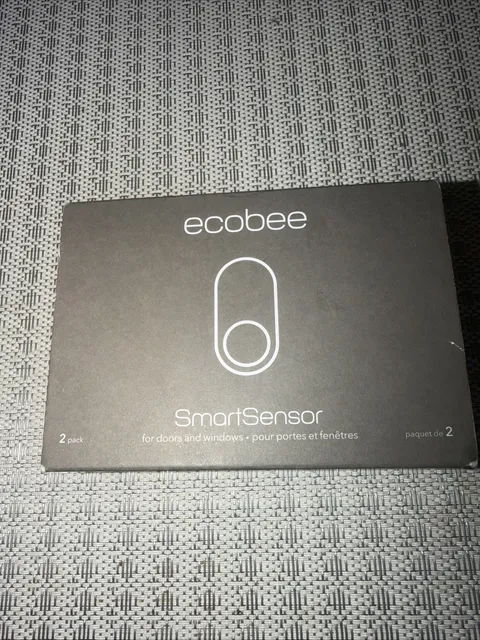 ecobee wireless Smart Sensor for Doors & Windows 2 Pack White EB-DWSHM2PK-01