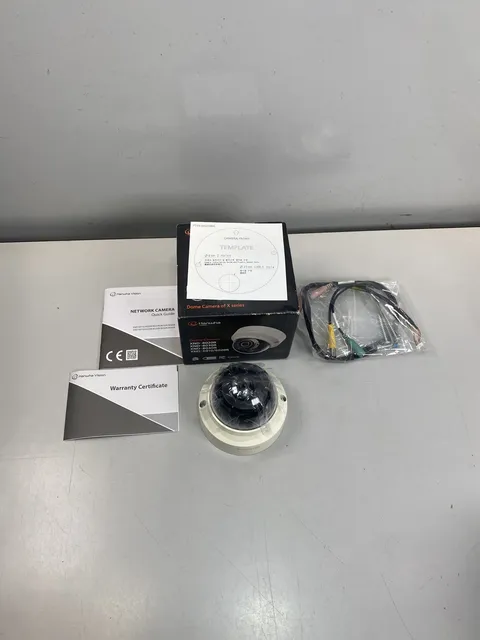 Hanwha XND-8020R 5MP Indoor IR Dome Camera 3.7MM Fixed WDR Analytics POE