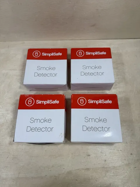SimpliSafe SSSD1 Original Smoke Detector 1st Gen  BRAND NEW - LOT OF 4