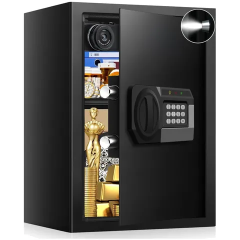 Versatile Anti-Pry Safe Box, 19.69"H x13.78"W x 12.2"D