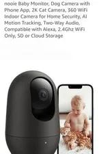 Nooie IPC100 1080P FHD SD Card Slot - Motion Tracking - Night Vision -...