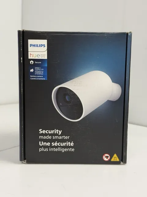 Philips Hue Secure Battery Camera, White