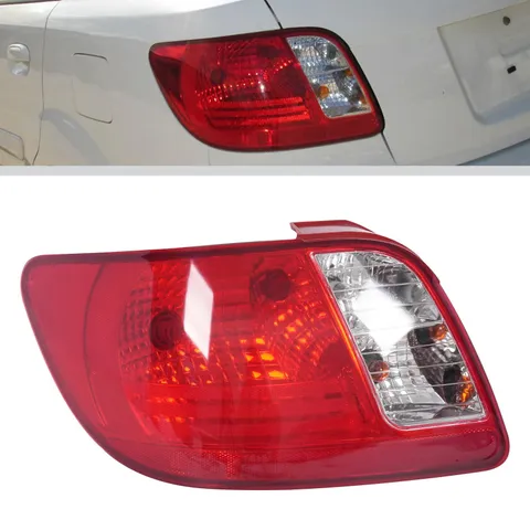 2006-2011 Kia Rio Driver Side Tail Light Halogen with Bulb KI2801128