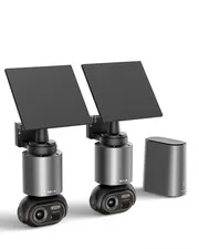 Cameras Wireless Outdoor, 2 Cam-Kit, 4K Color Night Vision, Solar Cameras for...
