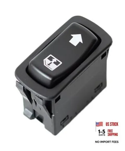 Cab Door Power Window Switch P27-6227 Fits Peterbilt Black Electric Control