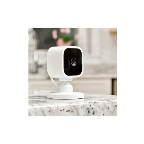 Blink Mini Indoor Security Camera 1080p HD WiFi Night Vision Motion Detection Wh