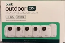 Blink Outdoor 2K+ Wireless Smart Security Camera, 2K video, Two-way audio