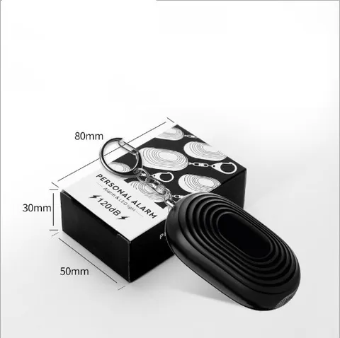 New High decible  device personal keychain alarm