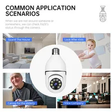 Smart Home Security PTZ Camera Wireless 360 Degree 1080p w/ Night Vision