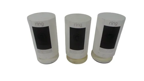 Lot of 3 Ring Stick Up Cam 5UM7E5 3rd Gen In/Outdoor Battery Security Camera