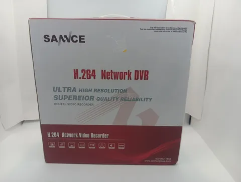 SANNCE 4CH  DVR  H.264 Remote Control HDMI USB 2.0 VGA PTZ Control Audio Network