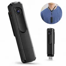 Camera Mini Body Camera HD 1080P Portable Cop Pocket Cam with Video Recor
