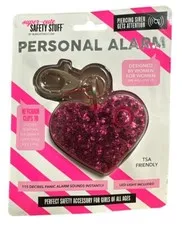 Super-Cute Personal Safety Alarm - 115 Decibel Self Defense Panic Alarm w/LED Li