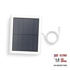 Solar Panel (2nd Generation), 4W for Outdoor Cam Plus, Outdoor 1 Solar White