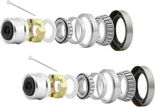 Trailer Bearings Kit L68149 Bearing Kit L44649 Bearing Kit -2 Sets Compatible wi