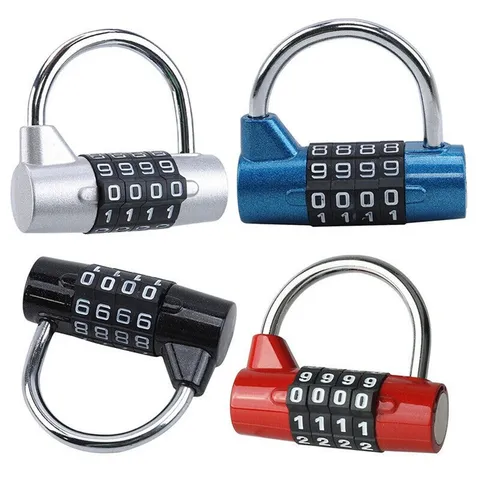  Weatherproof Heavy Duty Padlock 4-Digit Combination Security Outdoor Lock New