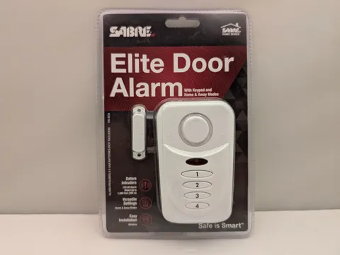 SABRE Home Series Elite Door Alarm w/ Keypad + Home & Away Modes | HS-EDA | NEW